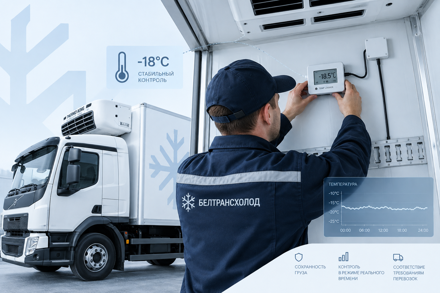 Установка термописцев на автомобили